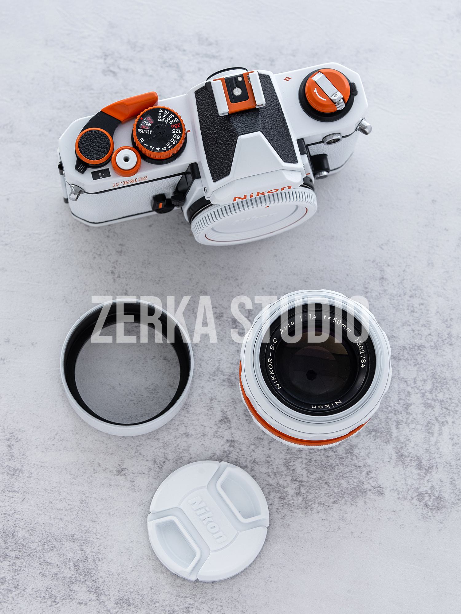 Nikon-FM2 w/ 50mm f/1.4 Lens【Polar Blaze】