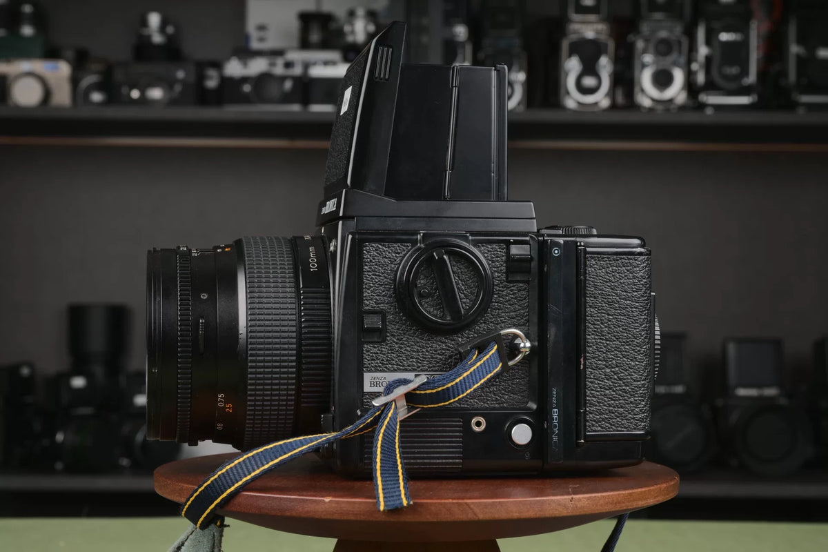 [Pre-owned] Bronica GS-1 — with Zenzanon-PG 100mm f/3.5 and Waist-Level Finder