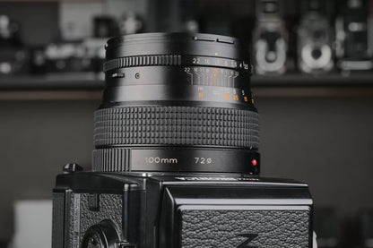 [Pre-owned] Bronica GS-1 — with Zenzanon-PG 100mm f/3.5 and Waist-Level Finder