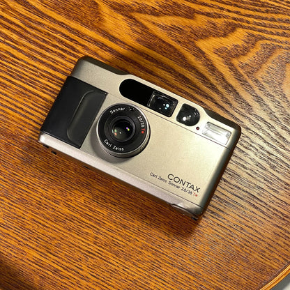 [Pre-owned] Contax T2 — 35mm Compact with Sonnar 38mm f/2.8