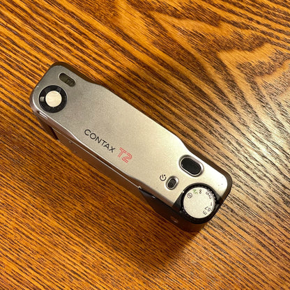 [Pre-owned] Contax T2 — 35mm Compact with Sonnar 38mm f/2.8
