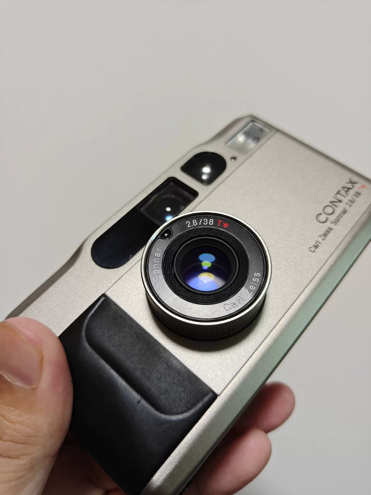 [Pre-owned] Contax T2 — Titanium, Late Production, Body Only