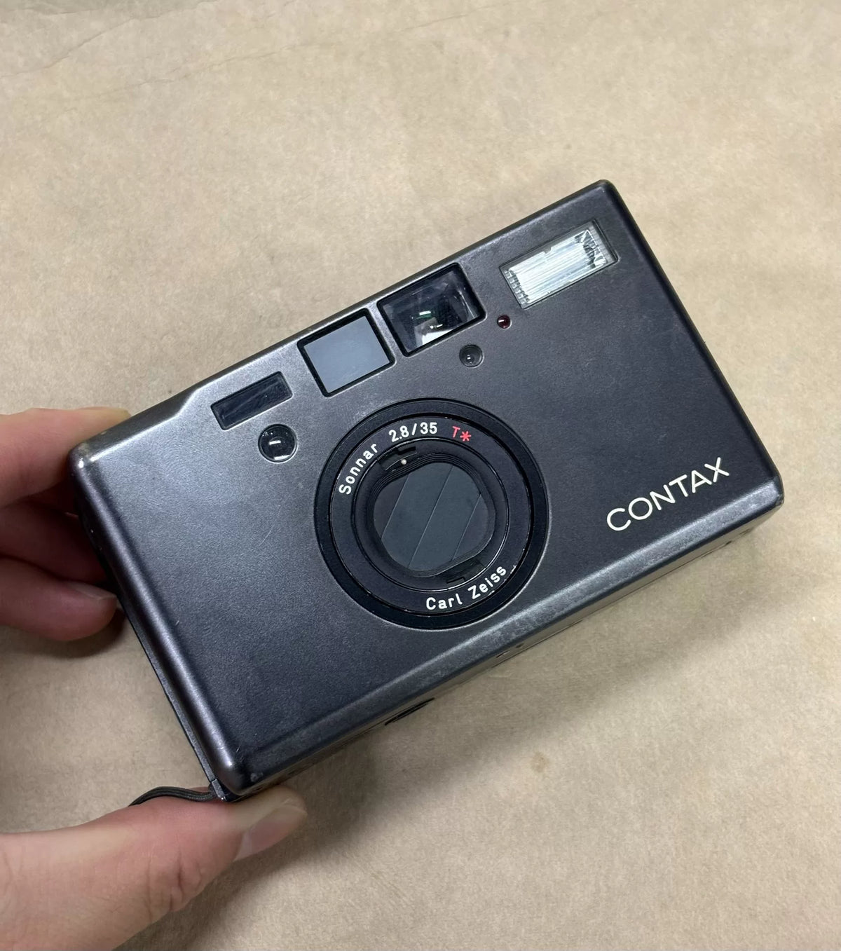 [Pre-owned] Contax T3 Black Titanium — Double-Tooth Version