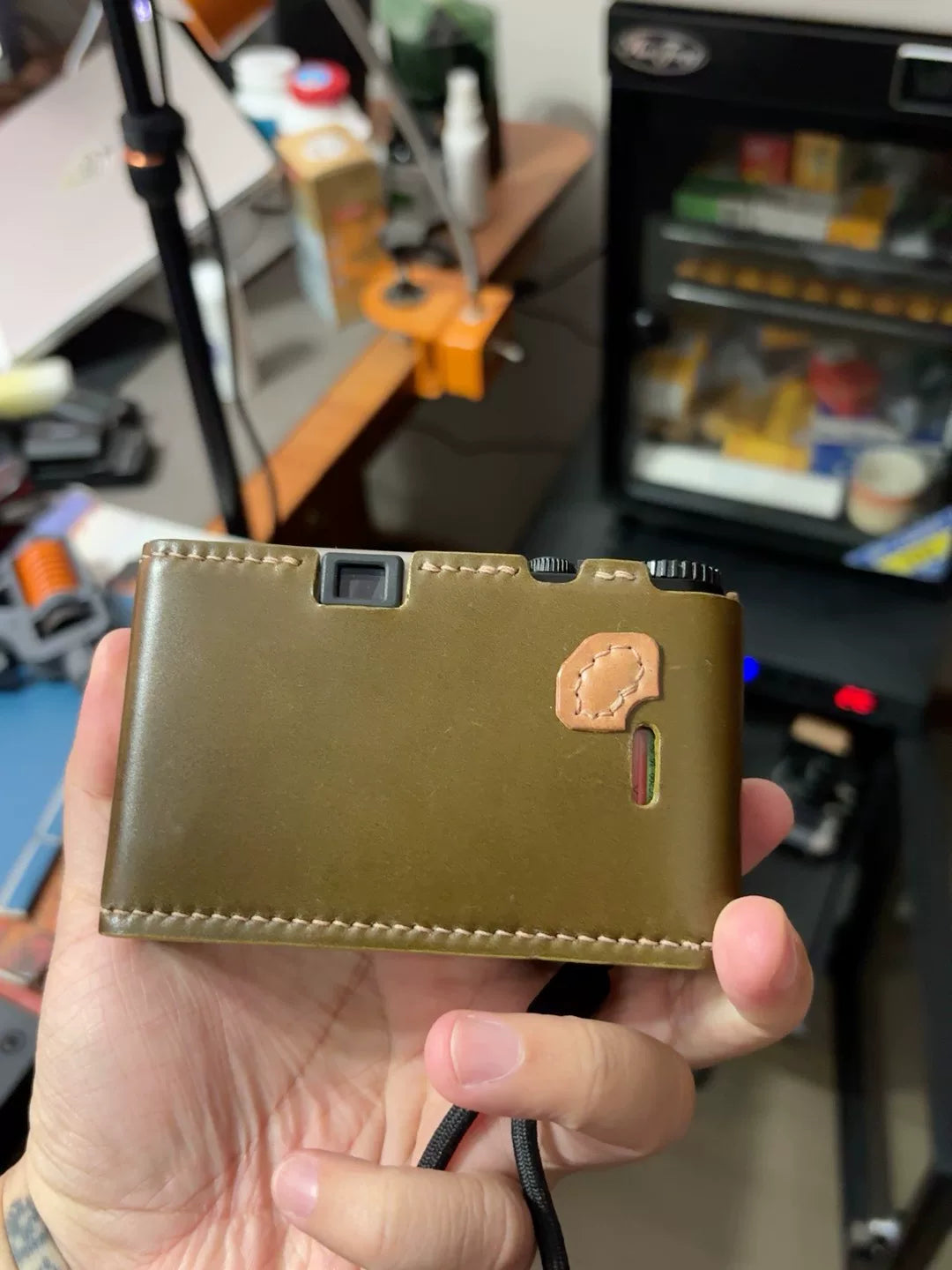 [Pre-owned] Contax T3 Titanium — Modified Metal Double-Tooth Advance, with Case
