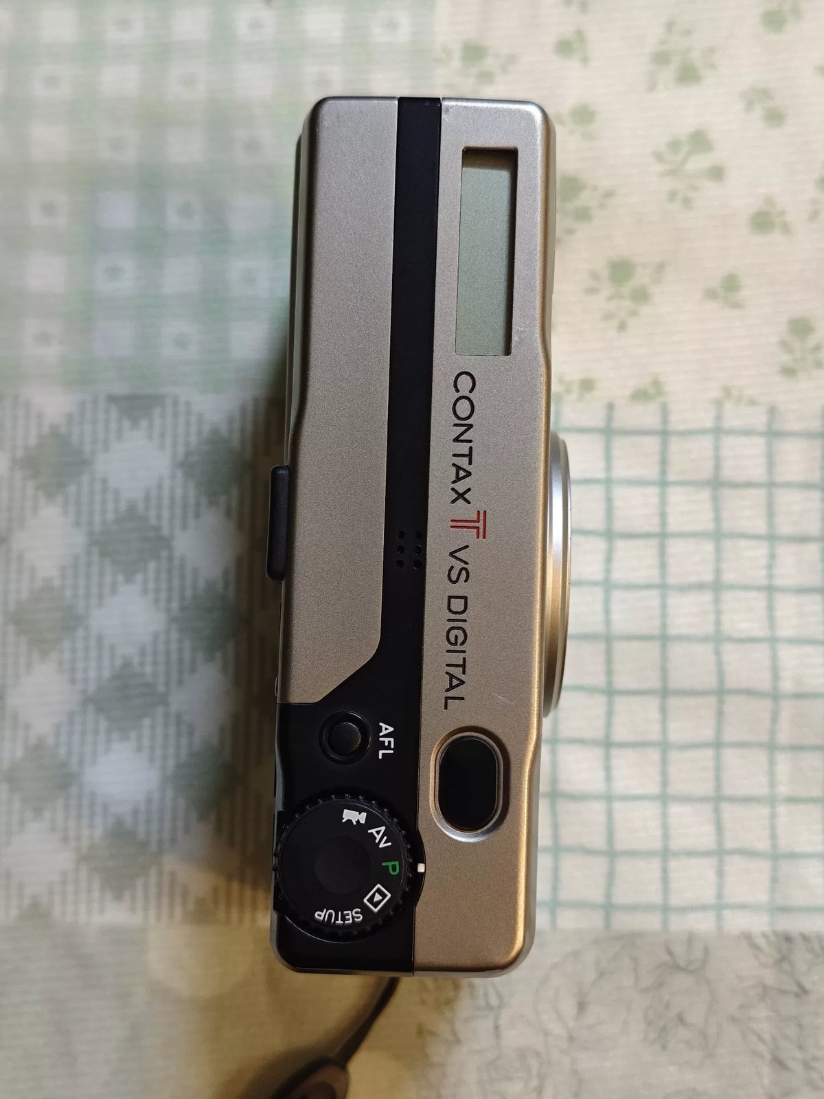 [Pre-owned] Contax TVS Digital — with Strap, Battery and Charger
