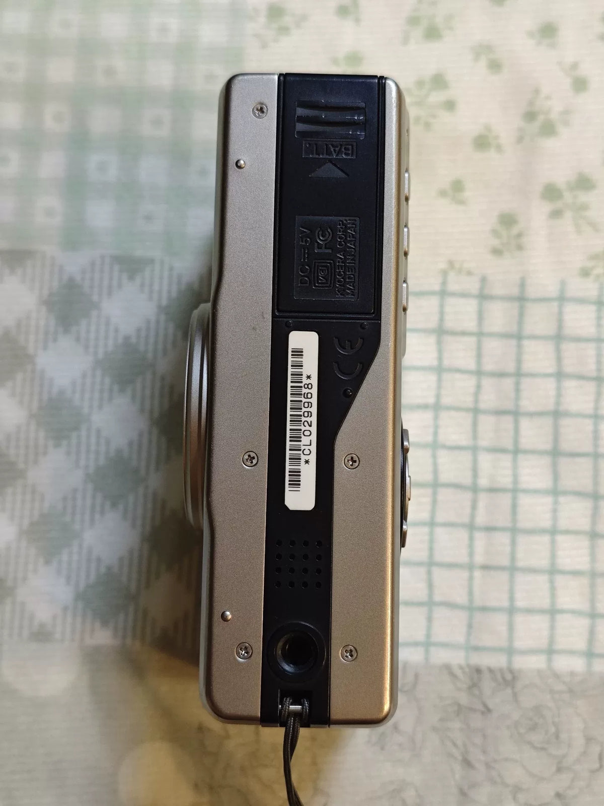 [Pre-owned] Contax TVS Digital — with Strap, Battery and Charger
