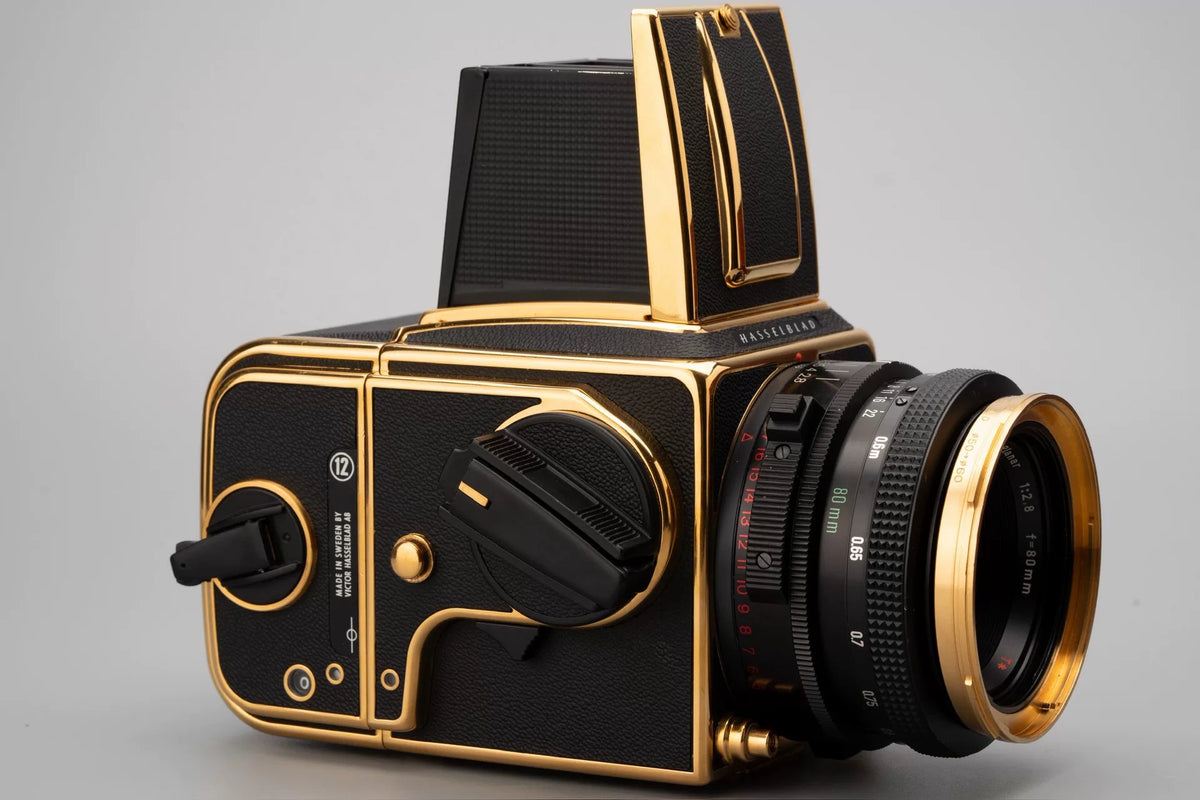 [Pre-owned] Hasselblad 2000FC/M Gold — 100 Years Edition with Planar 80mm f/2.8