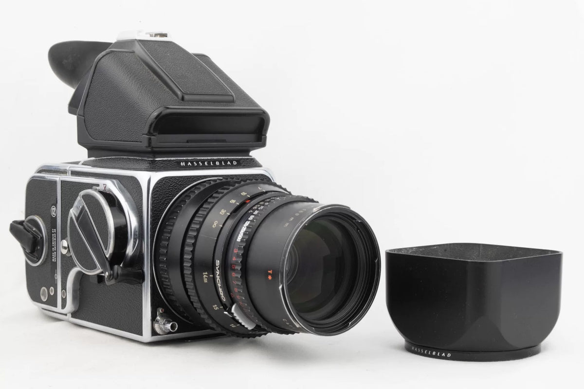 [Pre-owned] Hasselblad 500C/M — with 150mm f/4, A12 Back and 45° Prism Finder