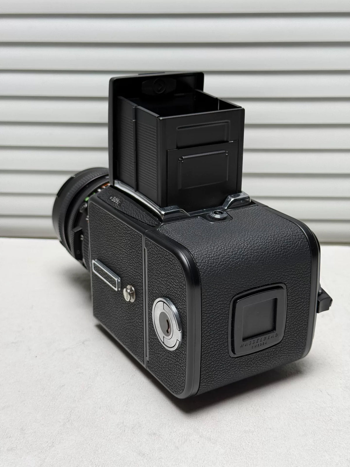 [Pre-owned] Hasselblad 501C Black — with CF 50mm f/4 FLE Distagon Lens