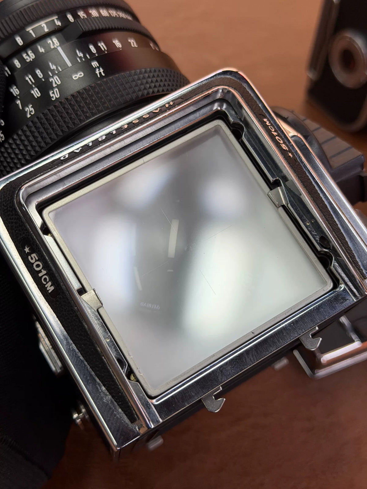 [Pre-owned] Hasselblad 501CM — with Planar C 80mm f/2.8, A12 Back and Acute-Matte D