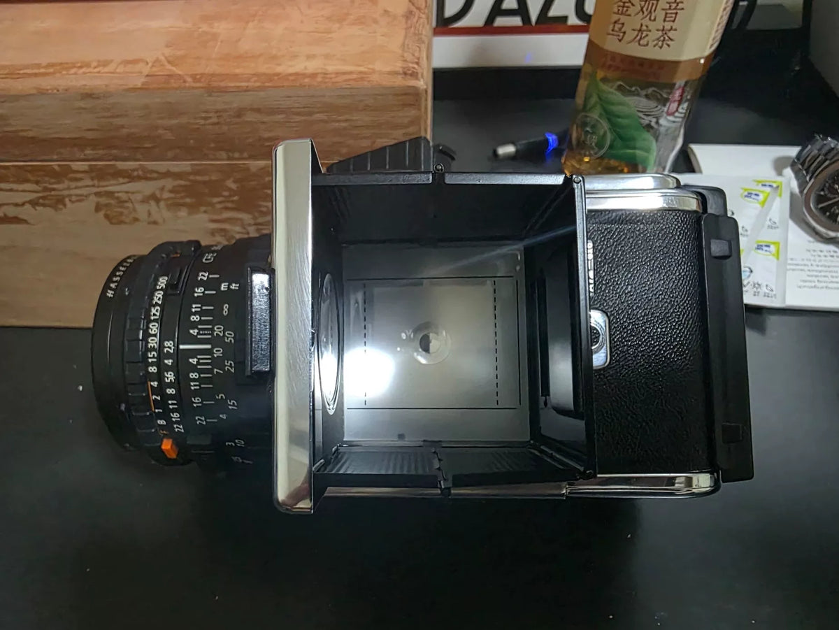 [Pre-owned] Hasselblad 503CW — with CFE 80mm f/2.8, A12 Back and Waist-Level Finder