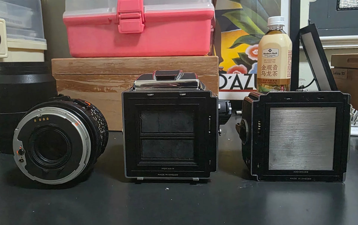 [Pre-owned] Hasselblad 503CW — with CFE 80mm f/2.8, A12 Back and Waist-Level Finder