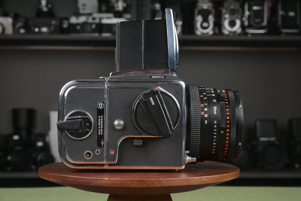 [Pre-owned] Hasselblad 503CX — with CF 80mm f/2.8 T* Lens and A12 Back