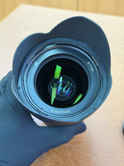 [Pre-owned] Hasselblad XCD 35-75mm f/3.5-4.5 — 295 Actuations, No Box
