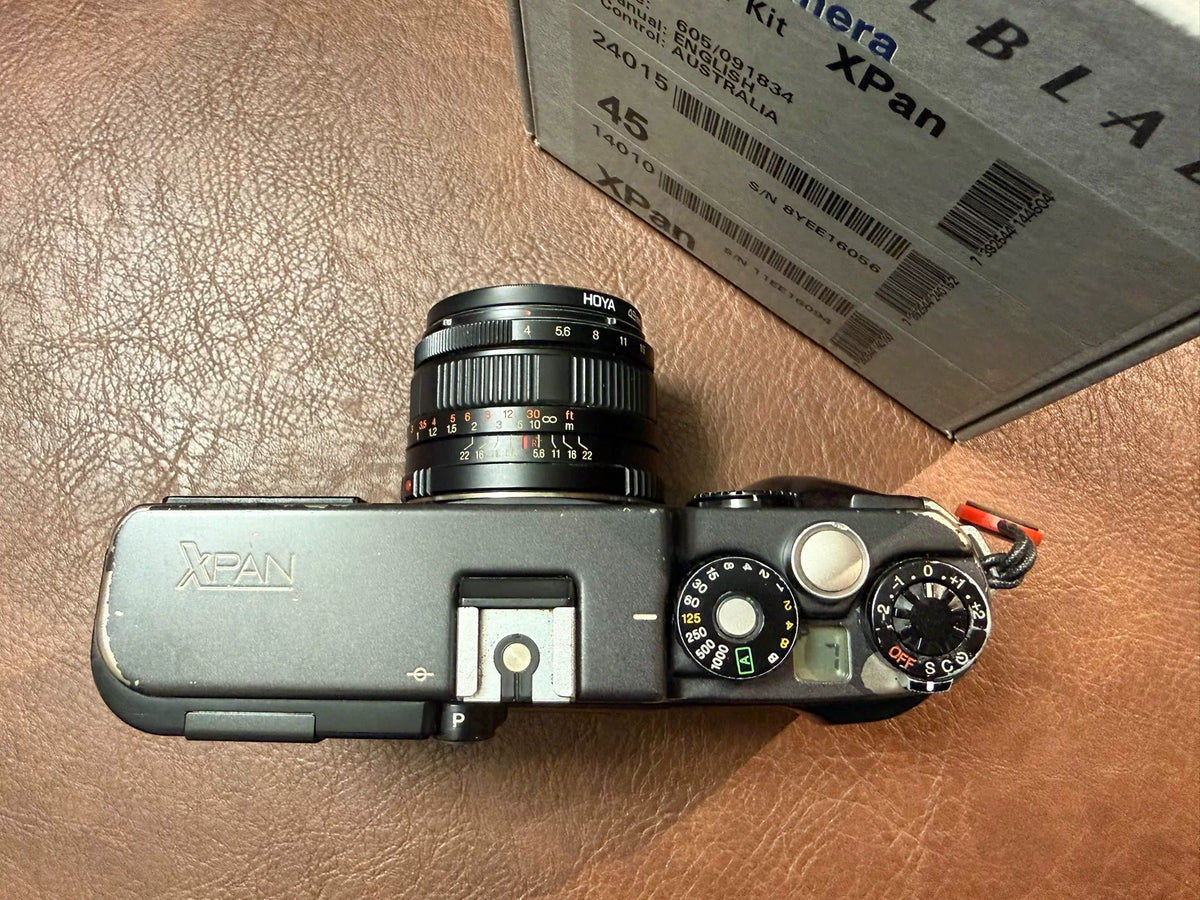 [Pre-owned] Hasselblad XPan (First Generation) with 45mm f/4 — Boxed with Manual