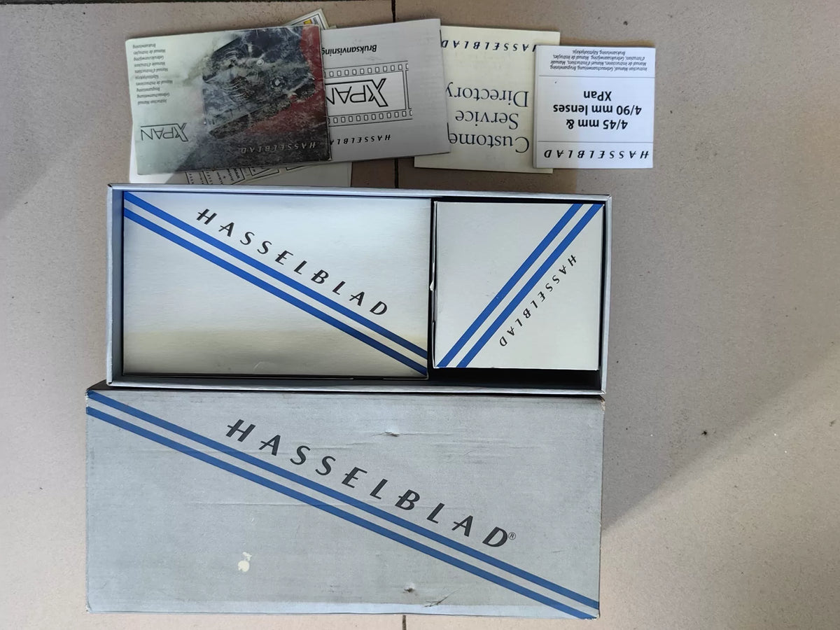 [Pre-owned] Hasselblad XPan — with 45mm f/4 Lens, Hood, Strap and Box