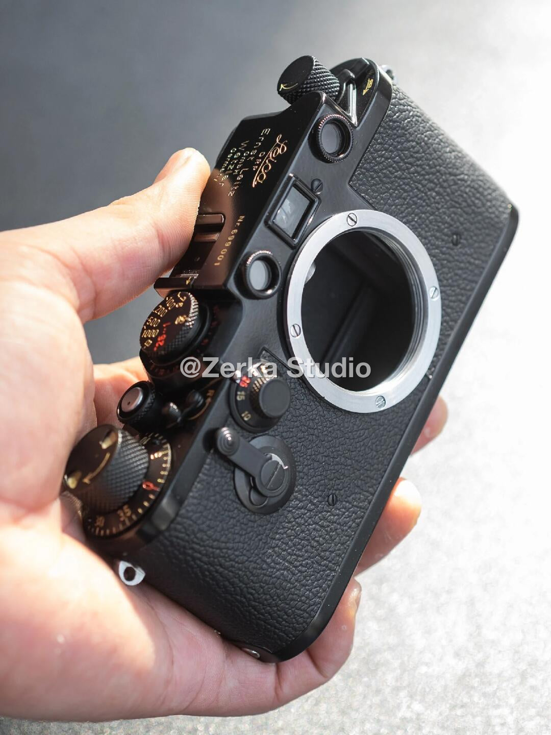 [Made to Order] Leica IIIf 【Gilt Black】#158