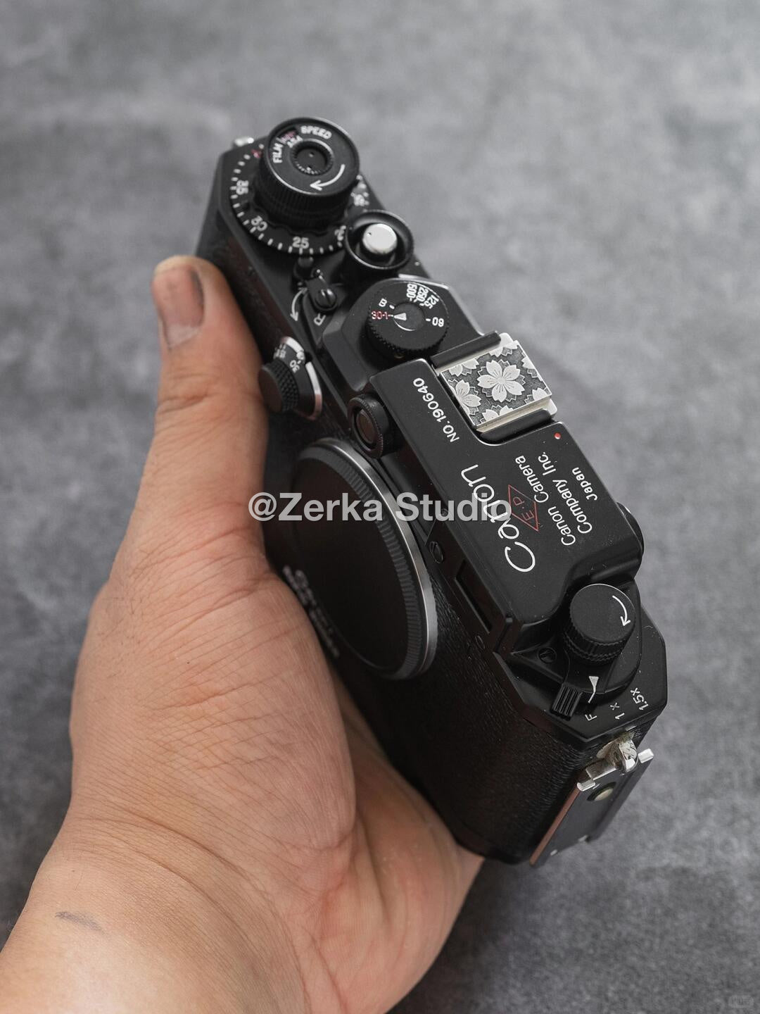 [Made to Order] Canon IIIa 【Black Lacquer】#164