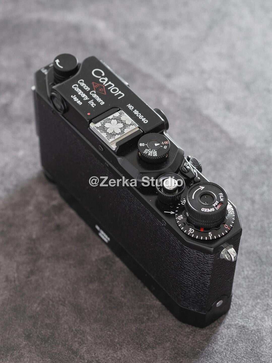 [Made to Order] Canon IIIa 【Black Lacquer】#164