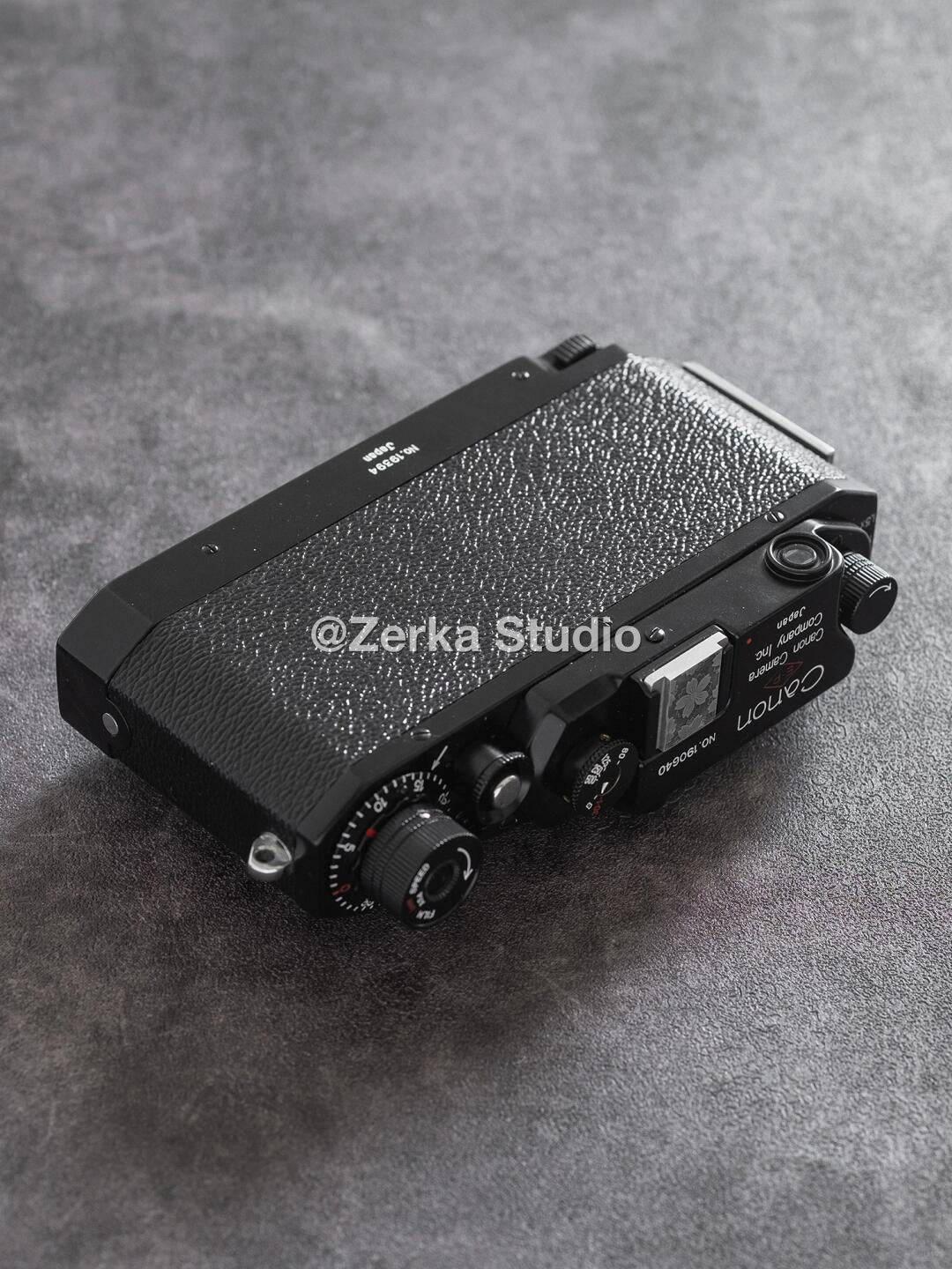 [Made to Order] Canon IIIa 【Black Lacquer】#164
