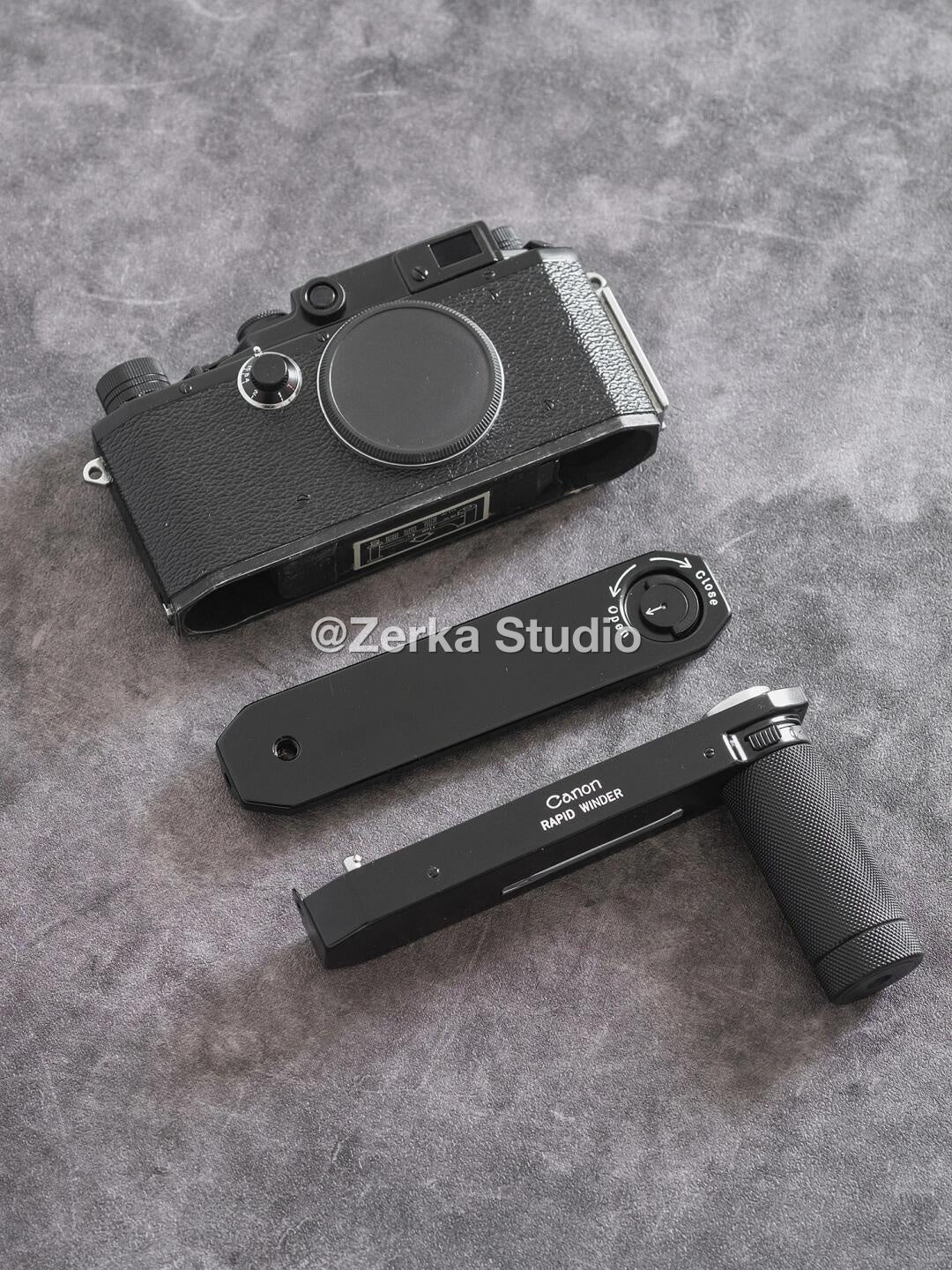 [Made to Order] Canon IIIa 【Black Lacquer】#164