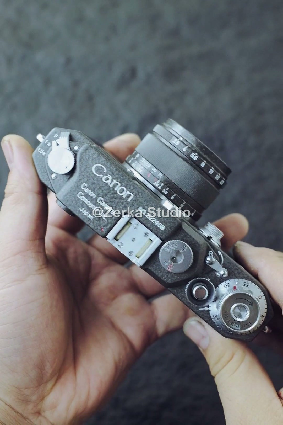 [Made to Order] Canon IId2 【Silver Ink】#09