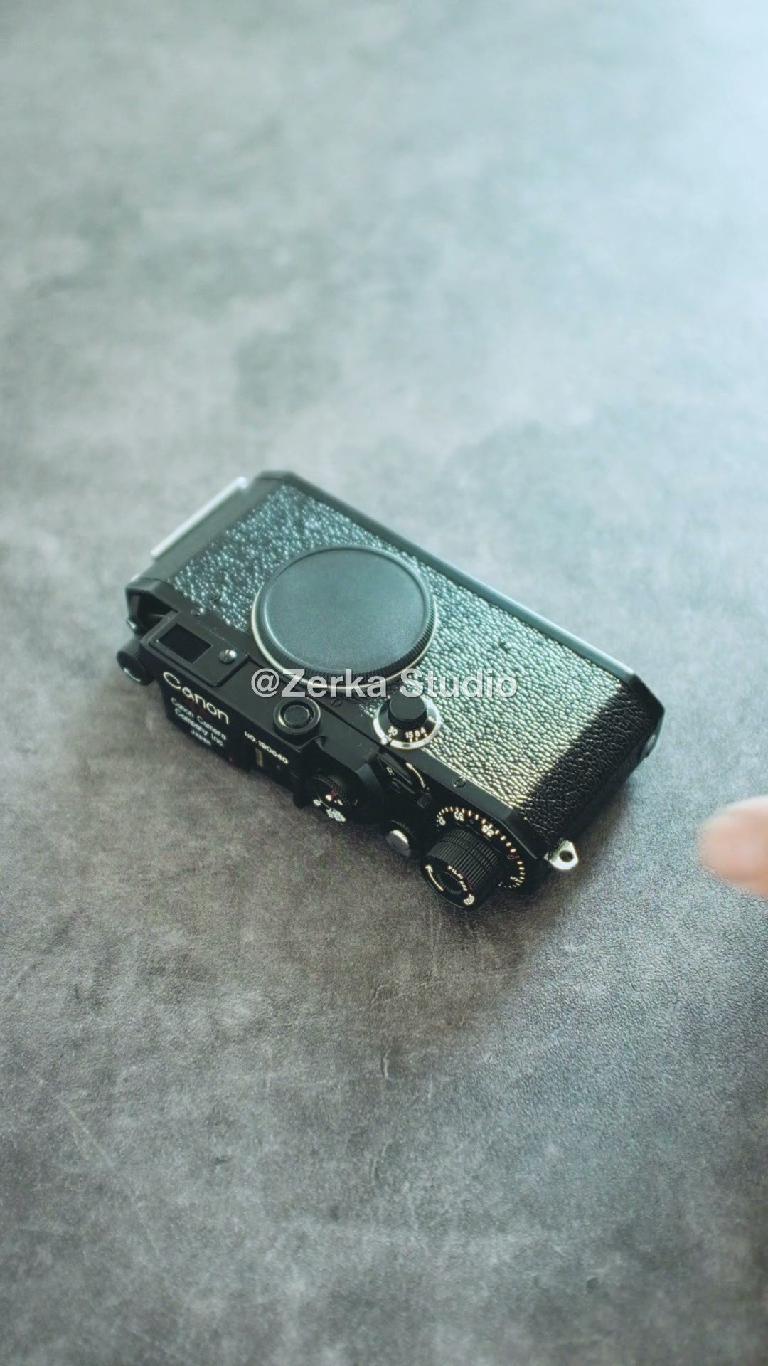 [Made to Order] Canon IIIa 【Sage Crinkle】#162