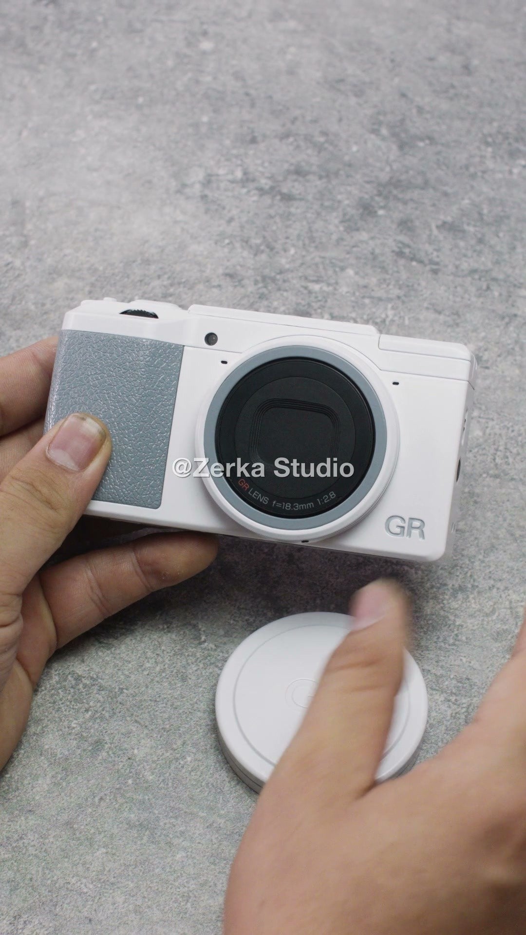 [Made to Order] Ricoh GR II 【Classic Grey】#146