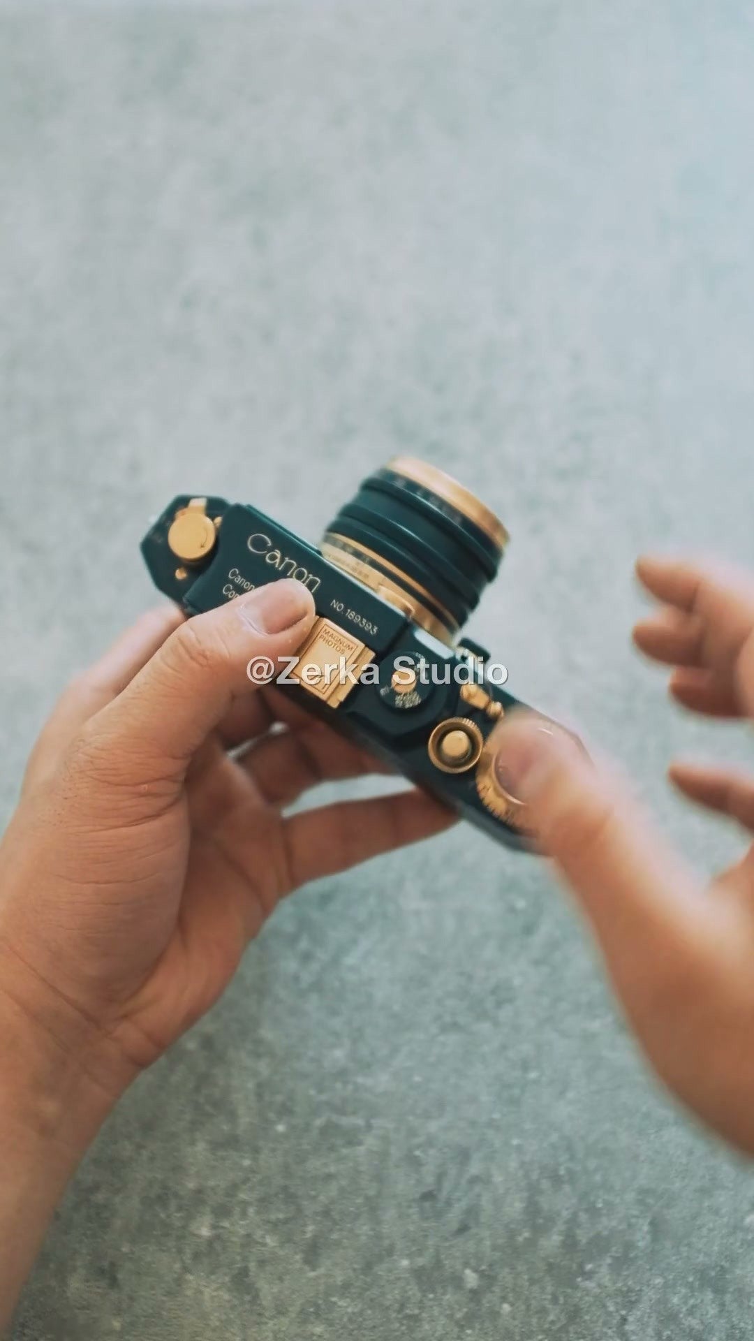 [Made to Order] Canon IIIa 【Prussian Brass】#160