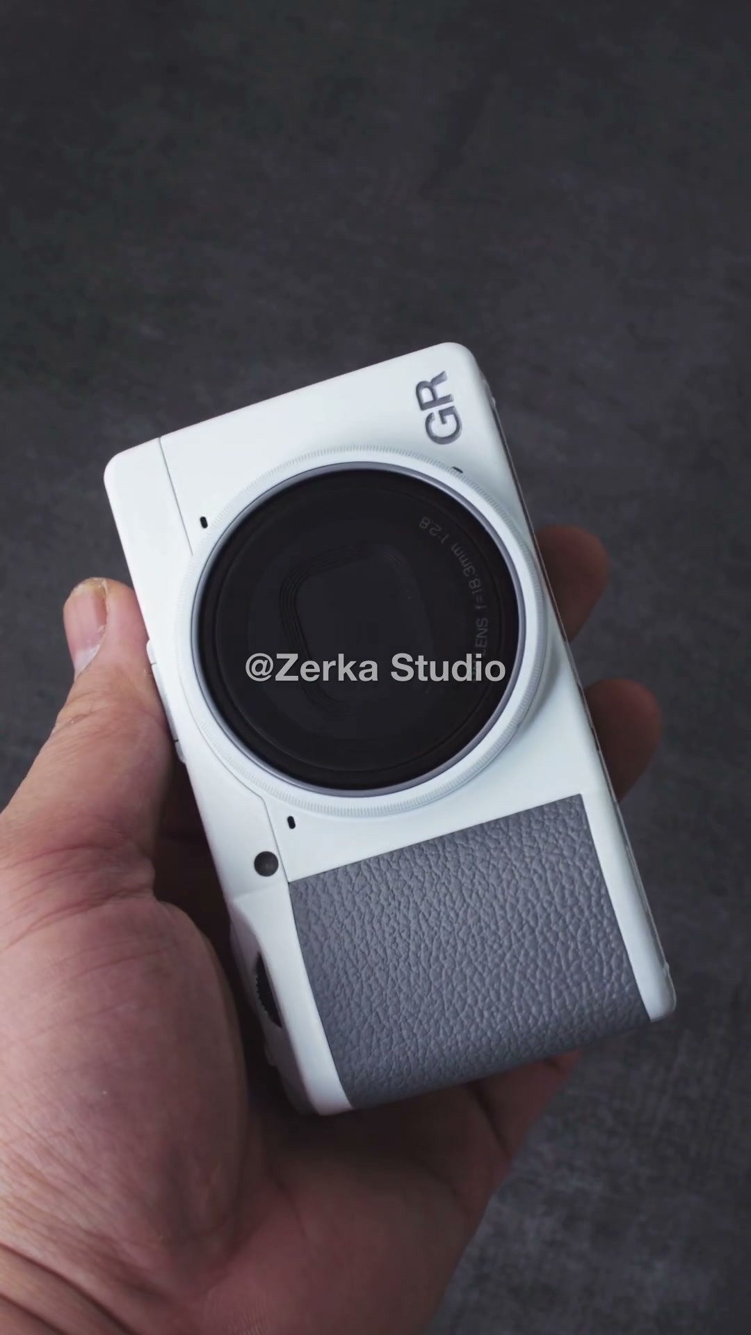 [Made to Order] Ricoh GR III 【Ash White】#54