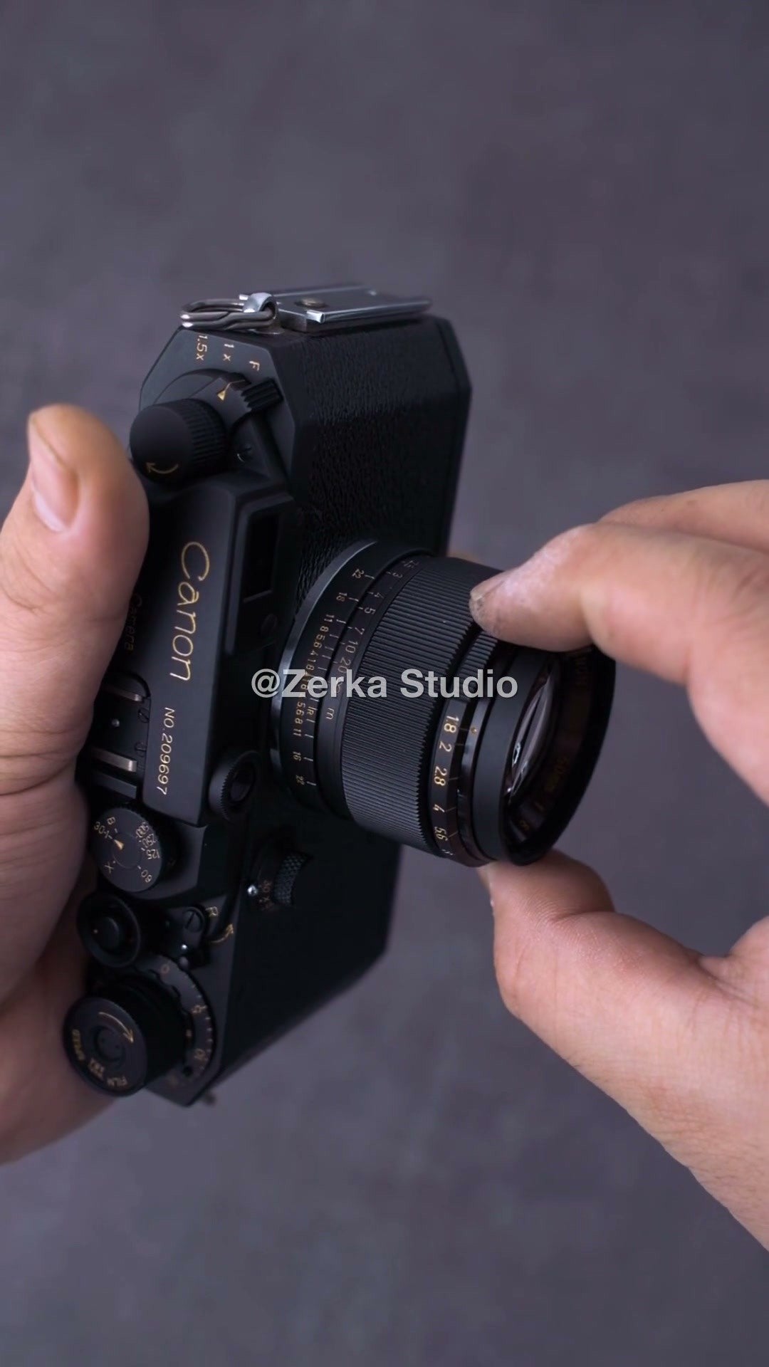 [Made to Order] Canon IIs2 【Black Gold】#45