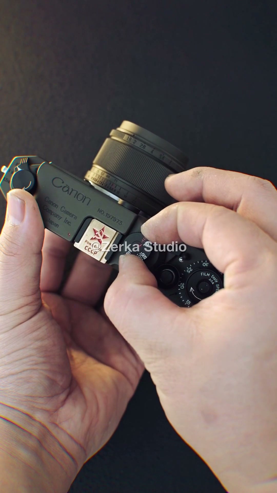 [Made to Order] Canon IIIa 【Deep Olive】#32