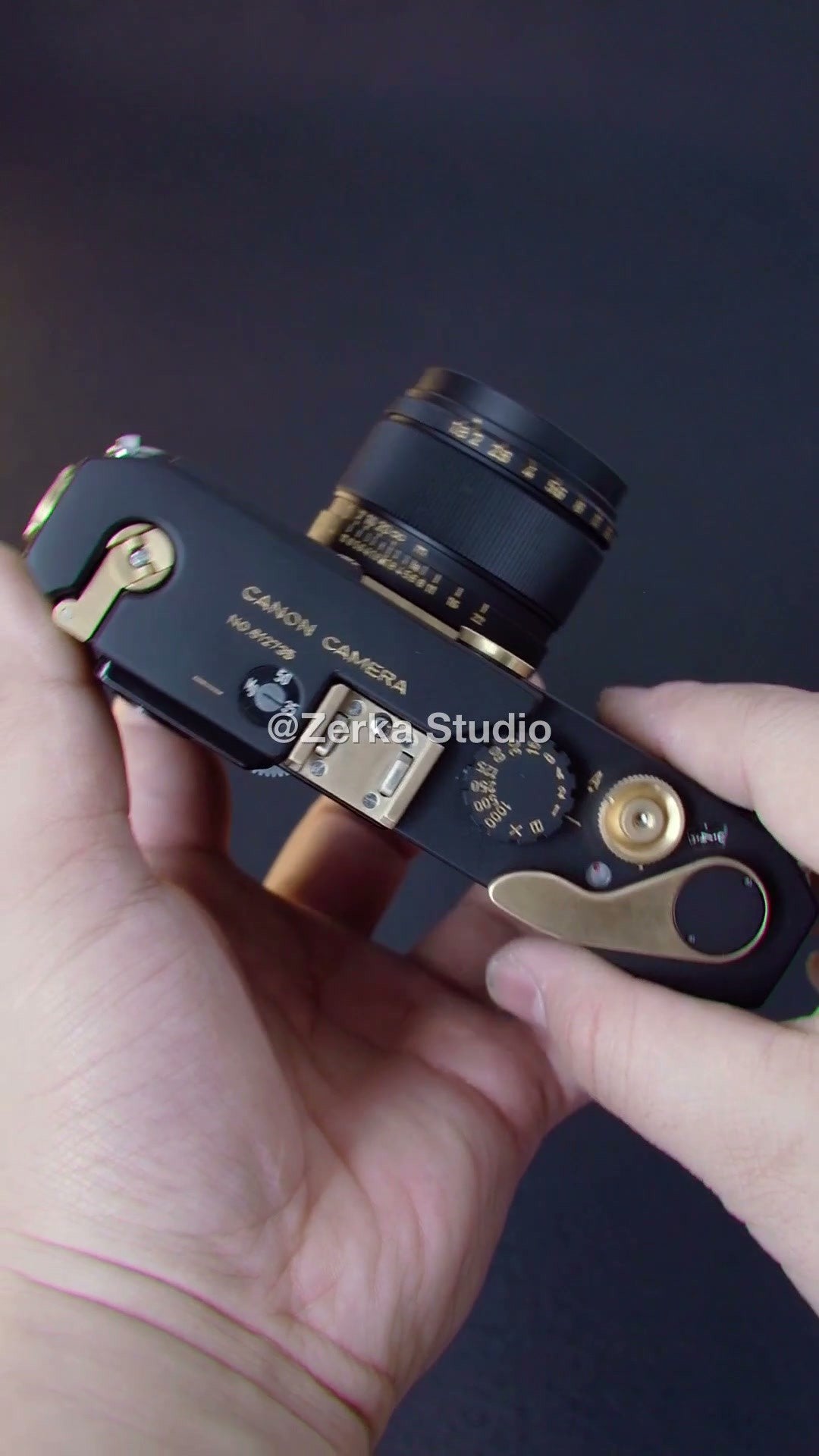 [Made to Order] Canon VI-L 【Black Brass】#22