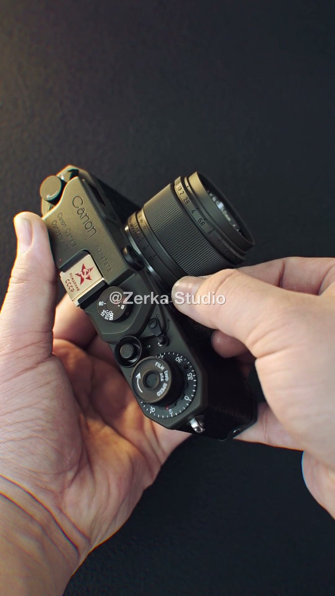 [Made to Order] Canon IIIa 【Deep Olive】#32