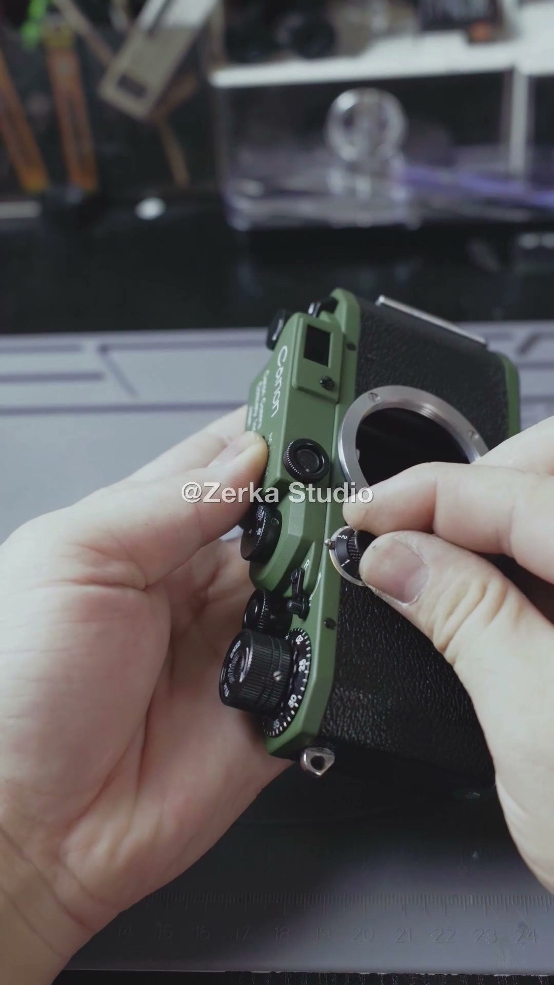 [Made to Order] Canon IIs2 【Field Olive】#77