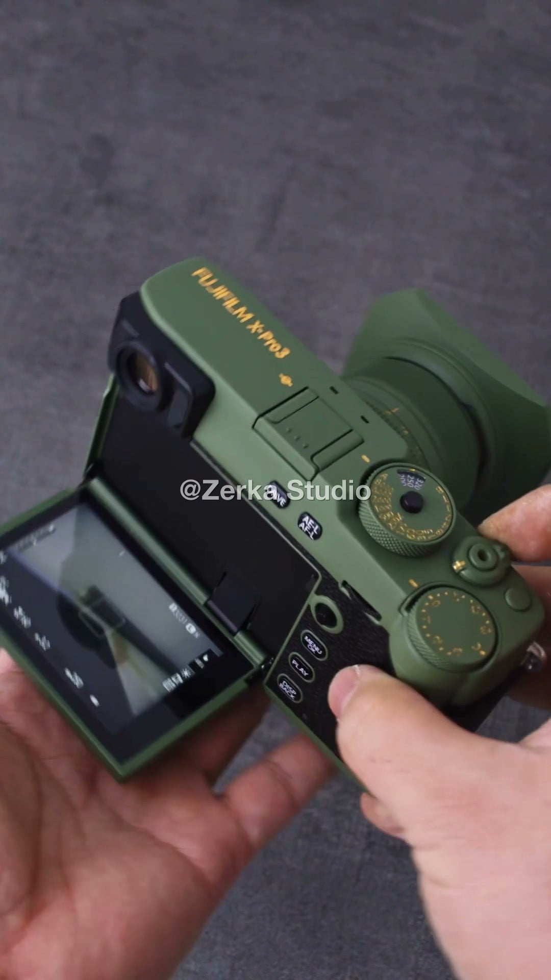 [Made to Order] Fujifilm X-Pro3 【Olive Drab】#50