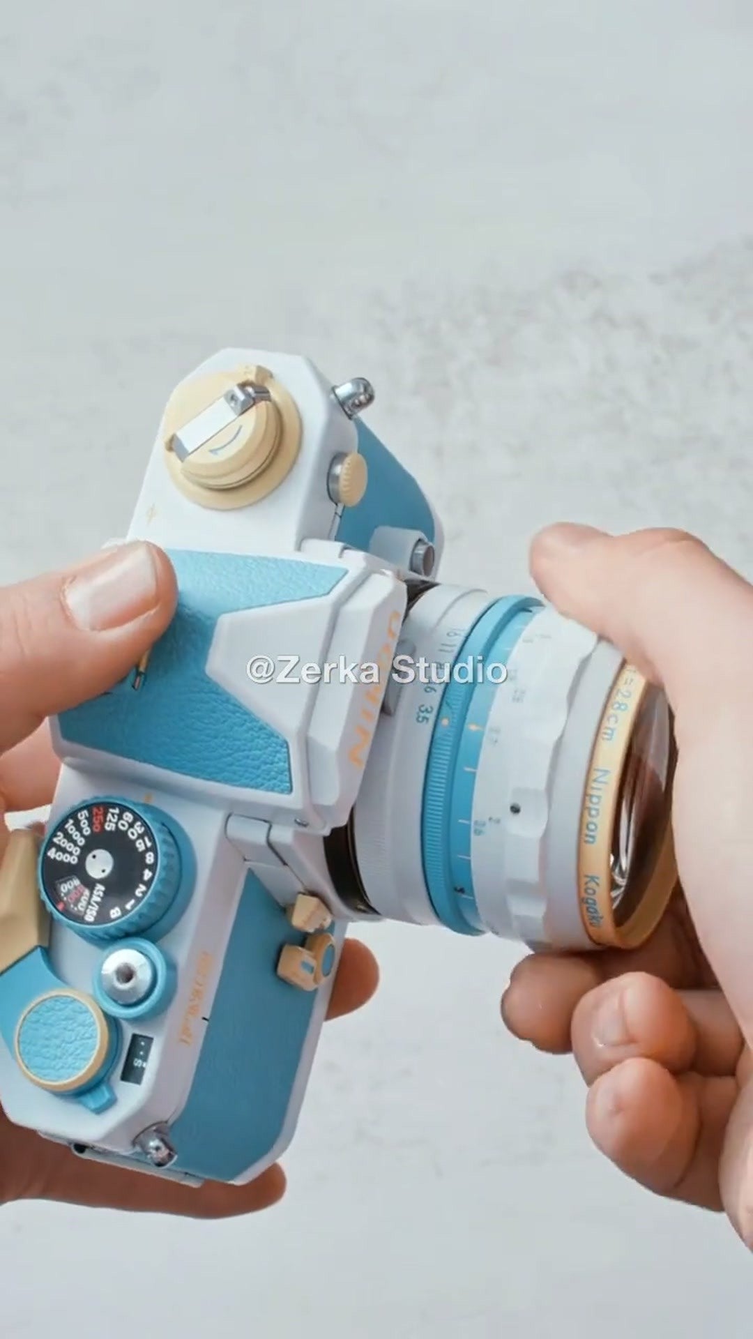 [Made to Order] Nikon FM2 w/ 50mm Lens 【Duck Egg】#109