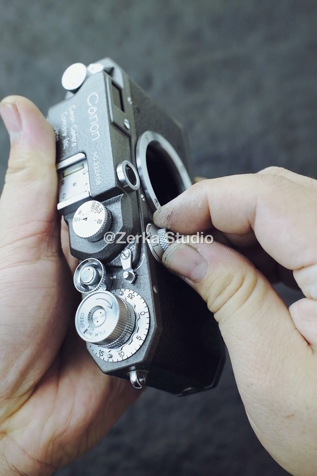 [Made to Order] Canon IId2 【Silver Ink】#09