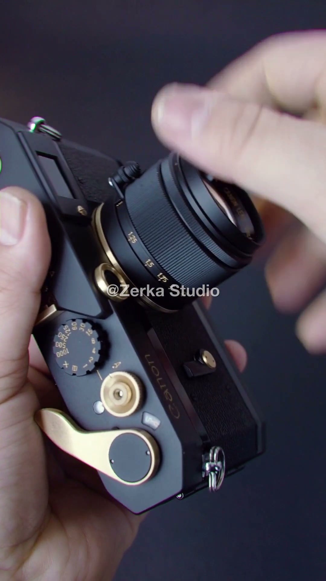 [Made to Order] Canon VI-L 【Black Brass】#22