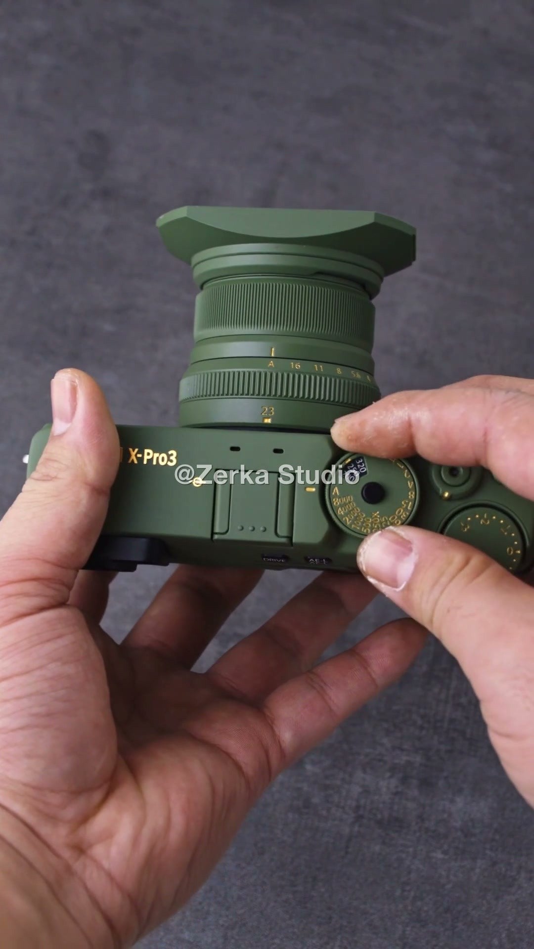 [Made to Order] Fujifilm X-Pro3 【Olive Drab】#50