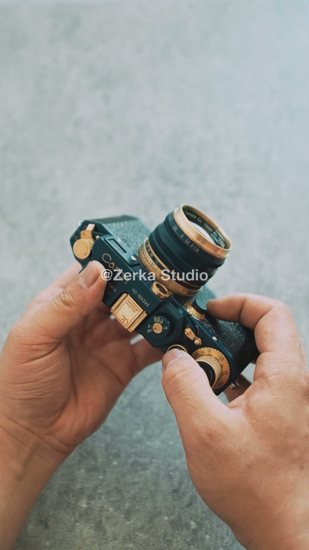 [Made to Order] Canon IIIa 【Prussian Brass】#160