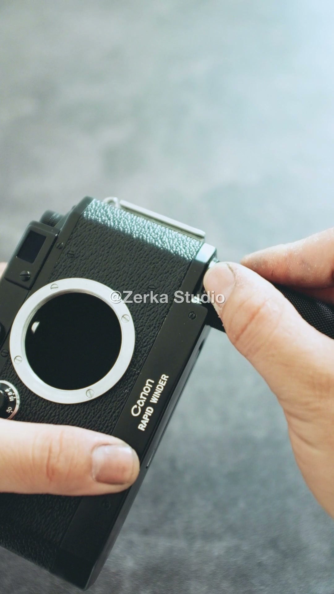[Made to Order] Canon IIIa 【Sage Crinkle】#162