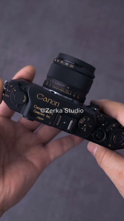 [Made to Order] Canon IIs2 【Black Gold】#45