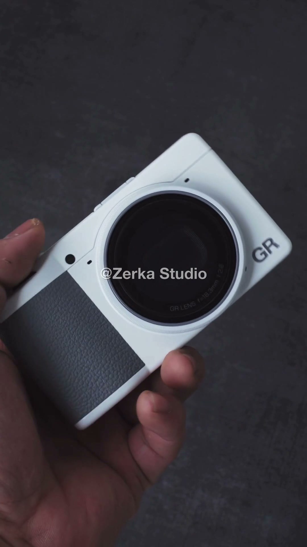 [Made to Order] Ricoh GR III 【Ash White】#54