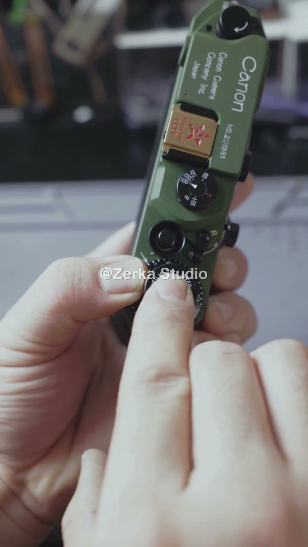 [Made to Order] Canon IIs2 【Field Olive】#77