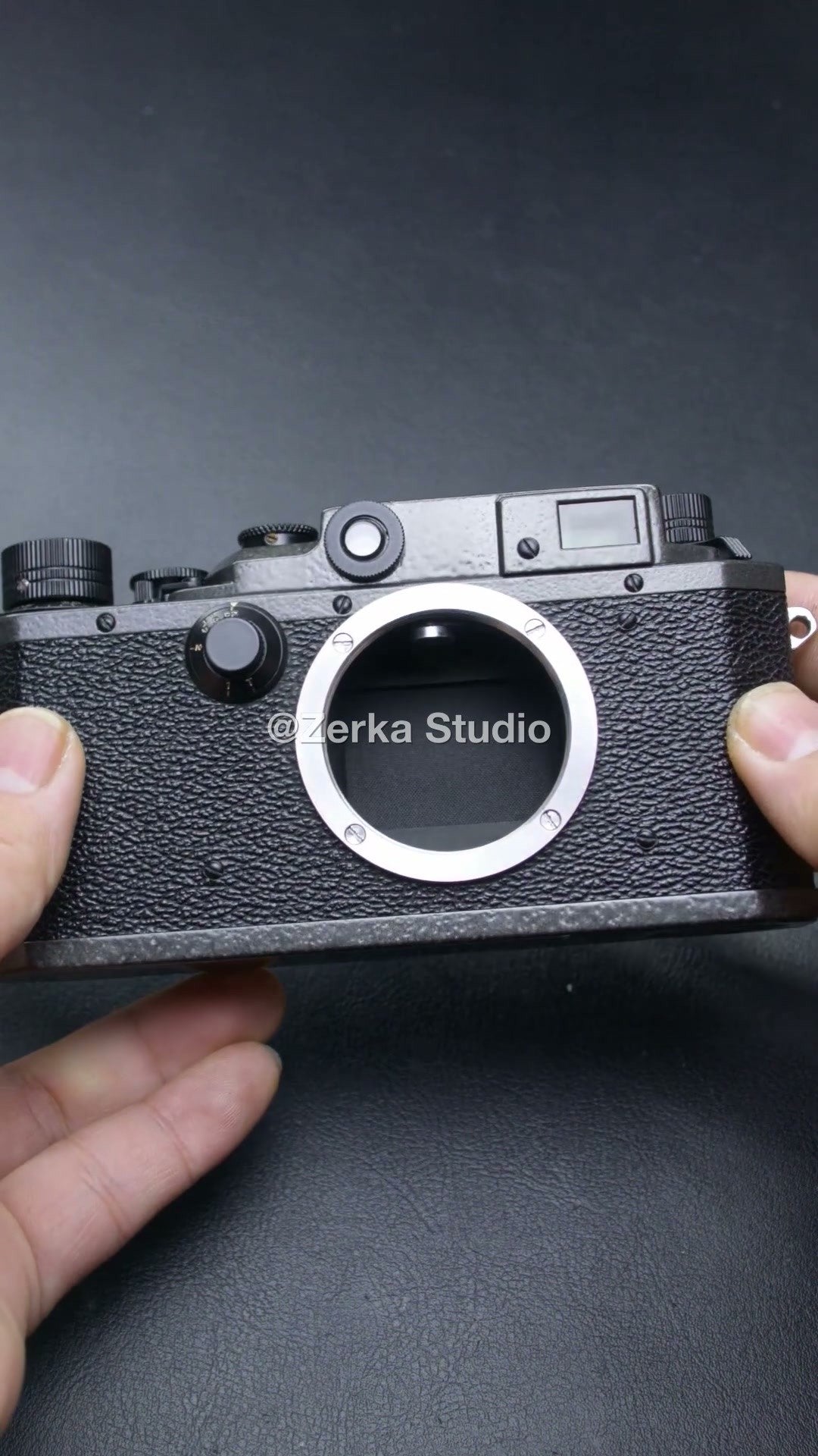 [Made to Order] Canon IId 【Crinkle Black】#46