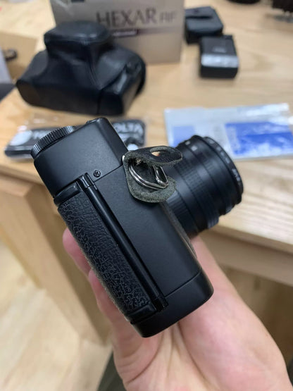 [Pre-owned] Konica Hexar RF — with M-Hexanon 50mm f/2 Lens, Flash, Case and Box