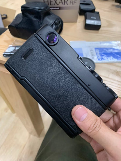 [Pre-owned] Konica Hexar RF — with M-Hexanon 50mm f/2 Lens, Flash, Case and Box