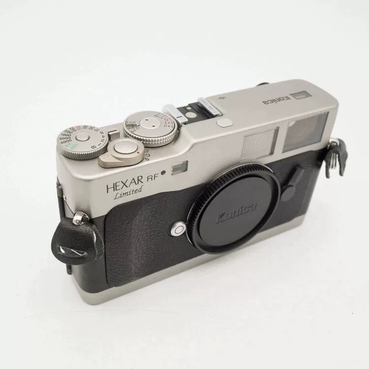 [Unused] Konica Hexar RF Limited Titanium — with M-Hexanon 50mm f/1.2