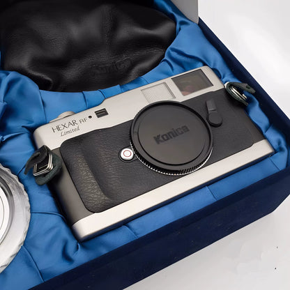 [Unused] Konica Hexar RF Limited Titanium — with M-Hexanon 50mm f/1.2